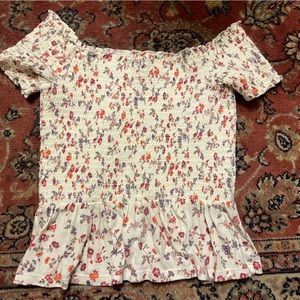 American Eagle Off-the-Shoulder Crop Top